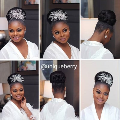 19 Blushing Brides Serving The Ultimate Natural Hair Inspo